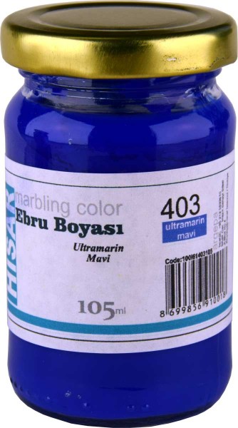 Marmorierfarbe 403 Ultramarine Blau