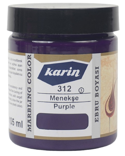 Marmorierfarbe 312 Veilchen-Violett