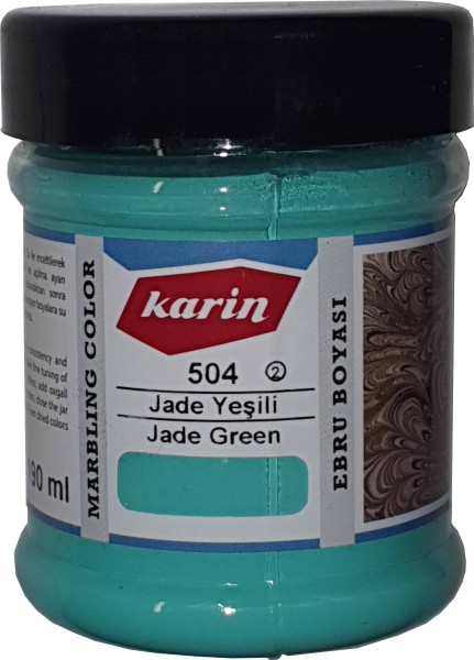 Marmorierfarbe 504 Jade Grün 190 ml.